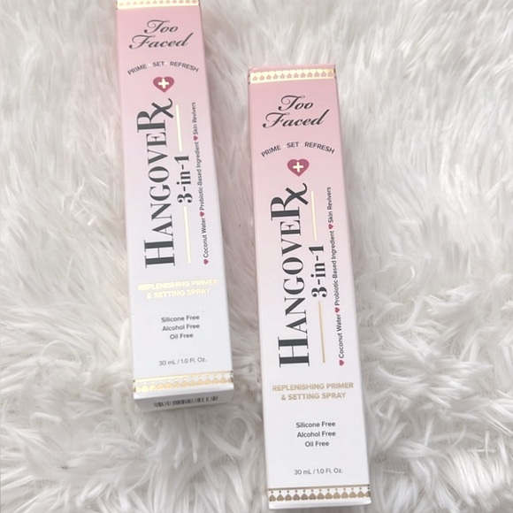 Too Faced HangoveRX 3-In-1 Replenishing Primer & Setting Spray NIB - Picture 1 of 7